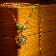 Heritage emerald pendant