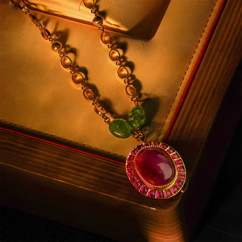Heritage ruby pendant